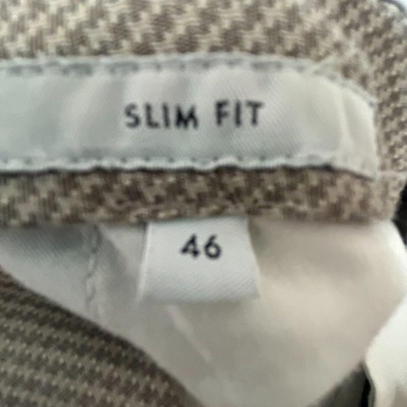 NWT Men's PT Torino Silkochino Trousers Light Greyish Blue Slim-Fit size 30 - Picture 3 of 12